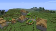 Villages provide several helpful features to assist new players (Image via Mojang)